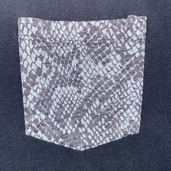 MENS KR3W T-SHIRT (BLACK/GREY) - Picture 2 of 5